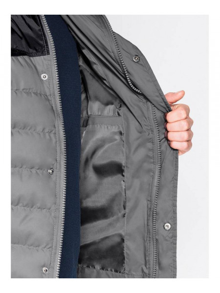 Veste Thoc (pelēka krāsa)
