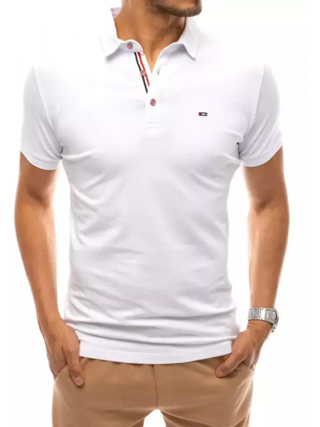 Koszulka polo biały Dstreet PX0499