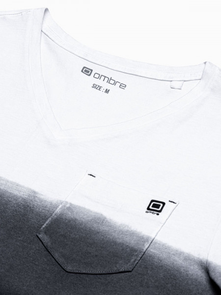 Vīriešu klajums t-shirt S1380 - melns Rowan