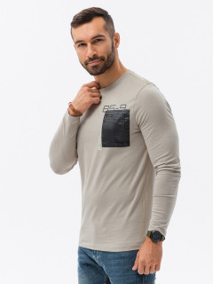 T-krekls ar garām piedurknēm (smiltis) Dunkan