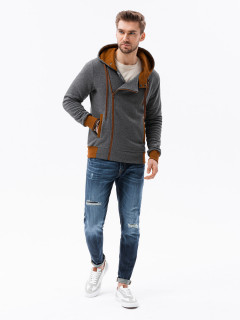 Vīriešu džemperis Desmond (Pelēks krāsa) + (brūns krāsa)