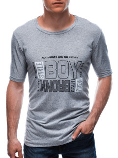Vīriešu apdrukāts t-shirt S1675 - Santo