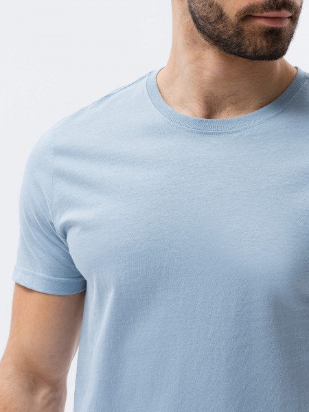 Vīriešu klajums t-shirt S1370 - gaiši zils Cooper
