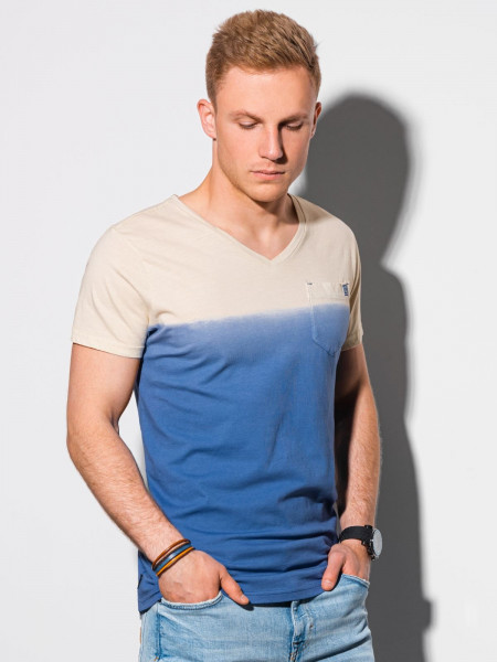 Vīriešu klajums t-shirt S1380 - tumši zils Waylon Vīriešu klajums t-shirt S1380 - tumši zils Waylon