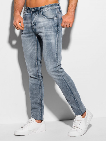 Men's jeans P1084 - light blue
